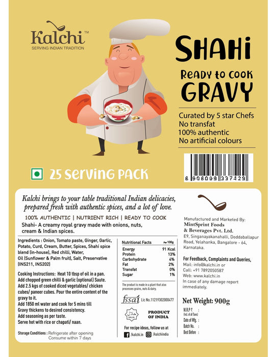 Shahi Gravy (900 gm) - Local Option