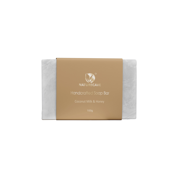 Naturecave Handmade Coconut Milk and Honey Soap Pack of 2