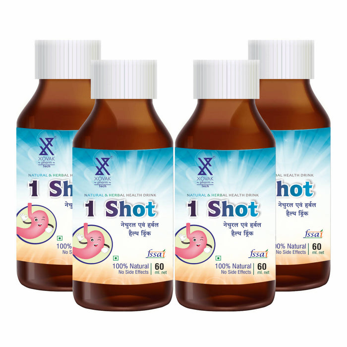 One shot Syrup | Prevents Indigestion & Bloating, Regularises Bowel Movements, Improves Appetite, Relieves flatulence and Enhances Skin Health