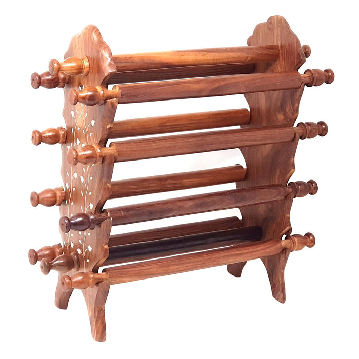 Desi Karigar® Wooden Bangle Stand ( Brown )
