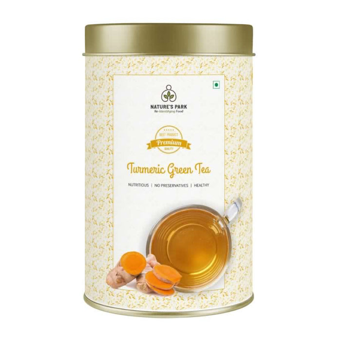 Turmeric Green Tea Can