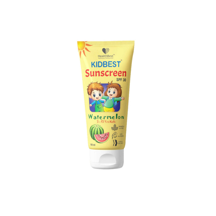 HealthBest Kidbest Sunscreen for 3-13 Years Kids | Each 100ml