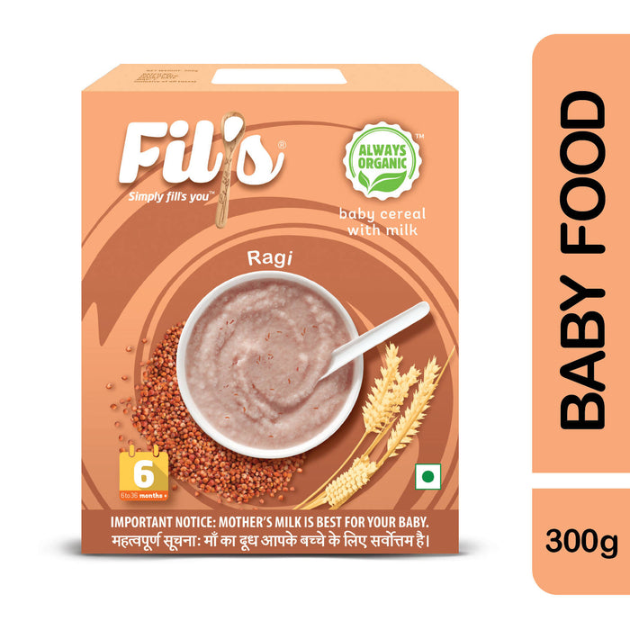 Fil's Organic Baby Cereal With Ragi - Local Option