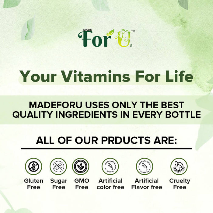 MadeForUs Kids Love Multivitamin & Multimineral Syrup | Vitamin A, C & E | Zinc | Iodine | Helps Reach Nutritional | Mix Fruit |Great Taste | 200ml - Local Option