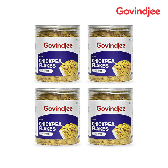 Govindjee Chickpea Flakes / Chana Malai | Ready To Eat Snacks |