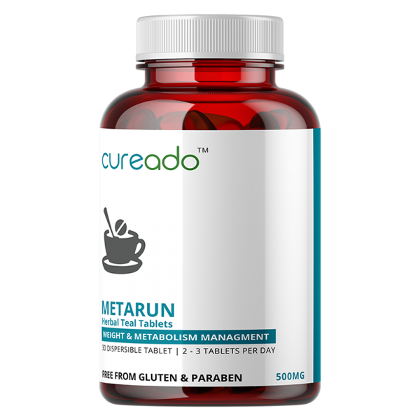 METARUN HERBAL TEA TABLETS FOR WEIGHT MANAGEMENT