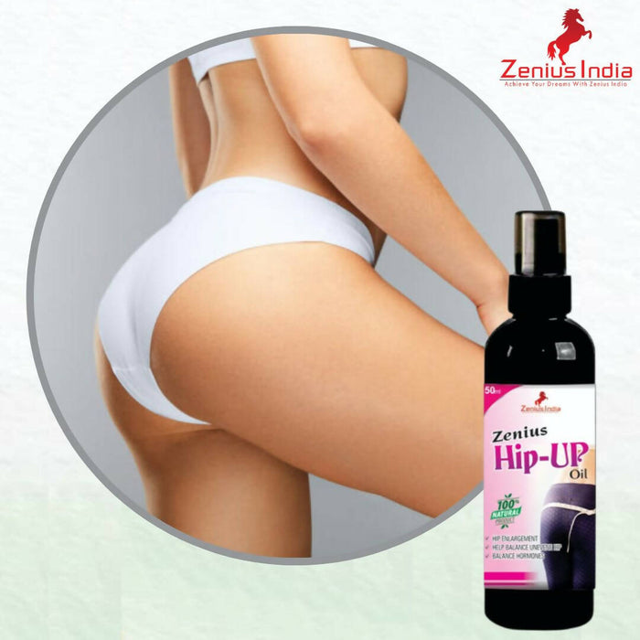 Zenius Hip Up Oil for Buttocks Enlargement | 50ml Oil