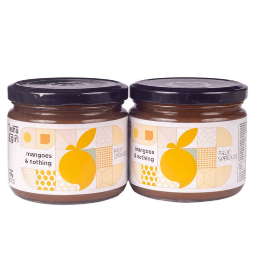 Tasha & Girl Fruit Spread (Jam) Pure Mango Magic - Mangoes & Nothing (400g x 2) - Local Option