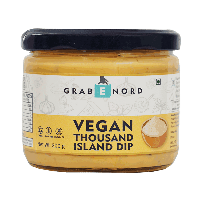 Grabenord Vegan Thousand Island Dip - 300g (Cruelty-Free, Dairy-Free, No Palm Oil, No Trans-Fat)