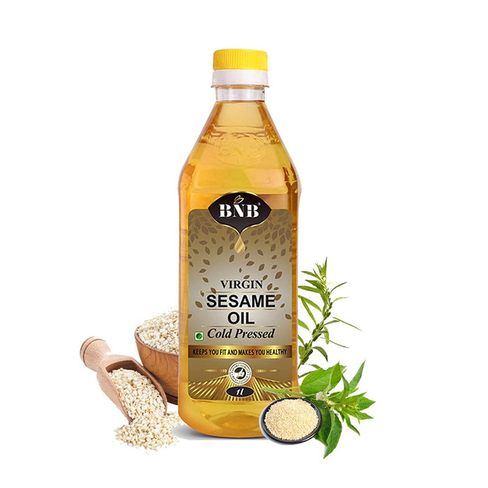 BNB Virgin Sesame Oil | Til OIl | Gingelly Oil Cold Pressed |Cooking Oil|100% Pure | 100% Natural