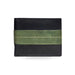 Brahma Bull The OG - Green Stripe - Black Leather Wallet - Local Option