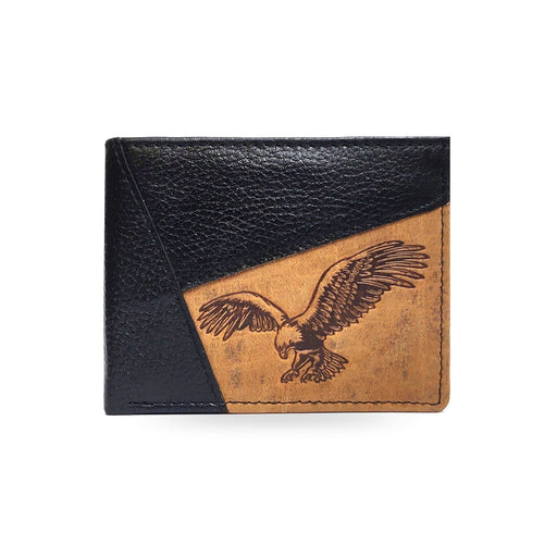 Brahma Bull Eagle Black Leather Wallet - Local Option