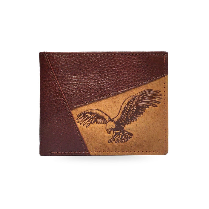 Brahma Bull Eagle Brown Leather Wallet - Local Option
