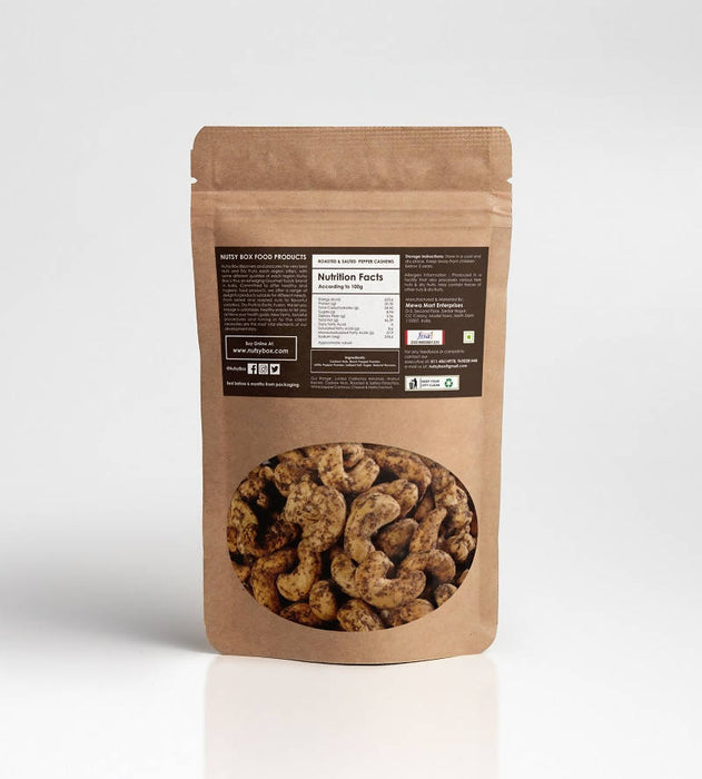 Nutsy Box Roasted & Salted Pepper Cashews