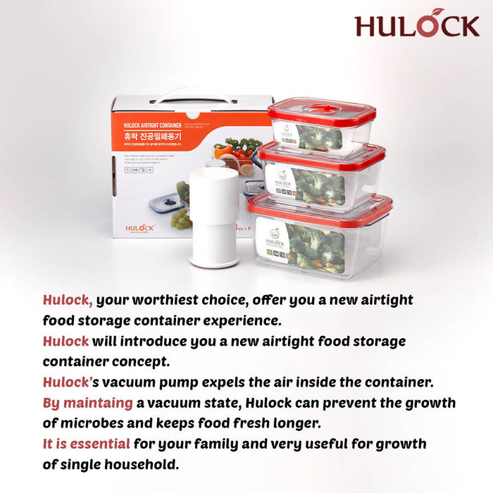 Hulock Vacuum Airtight Container