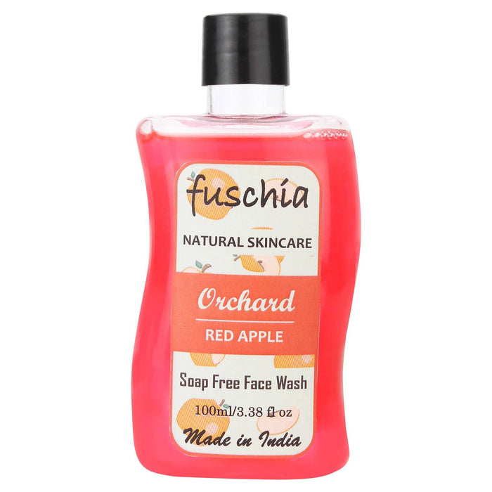 Fuschia Orchard Red Apple Soap Free Face Wash - 100ml - Local Option