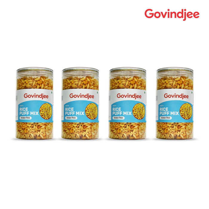Govindjee Tasty Rice Puff Mix | Chiwda Mix | Flat Rice Mixture