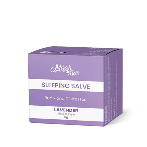 Mirah Belle - Organic - Lavender Sleeping Salve - Balm for Mind Relaxation & Restful Sleep at Night - Local Option