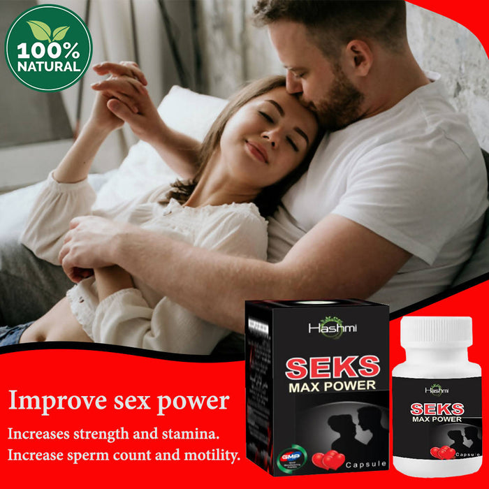 Hashmi Seks Max Power Capsule | Double Power Sexual Capsule in Male for Improve Sexual Life