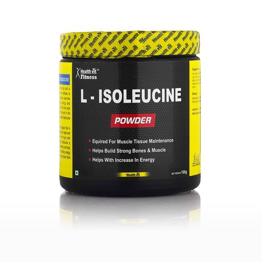 Healthvit Fitness L-Isoleucine Powder | 100GMS - Local Option