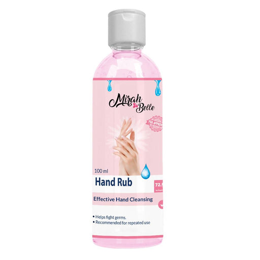 Mirah Belle - Hand Cleanser Sanitizer Gel - 100 ml- Best for Men, Women and Children - Sulfate and Paraben Free Hand Rub - 100 ml - Local Option