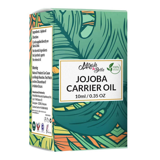 Mirah Belle - Organic and Natural - Jojoba Carrier Oil - Virgin, Unrefined and Cold Pressed, 10 Ml - Local Option