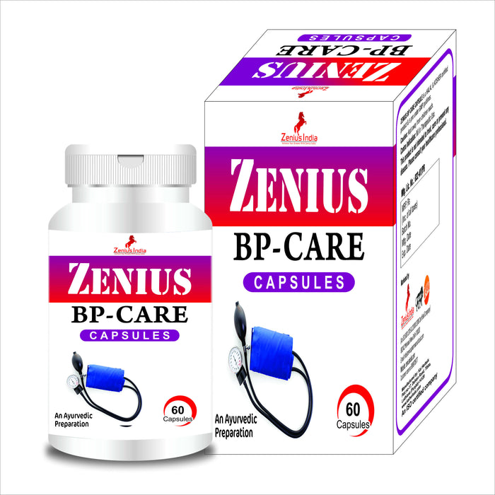 Zenius Bp Care Capsule for bp control medicine | blood pressure control capsule - 60 Capsule