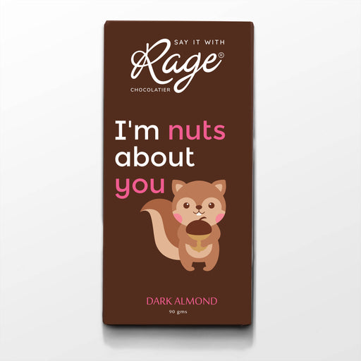 Rage Chocolatier, I Am Nuts About You Butterscotch Bar, 90 Grams - Local Option