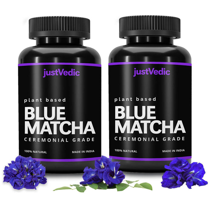 Blue Butterfly Pea Powder - Helps with Skin, Hair, Weight & Brain