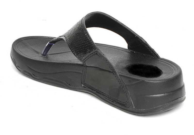 Black HF-06 Women Stylish Fancy and Comfort Trending Fashion Sandal