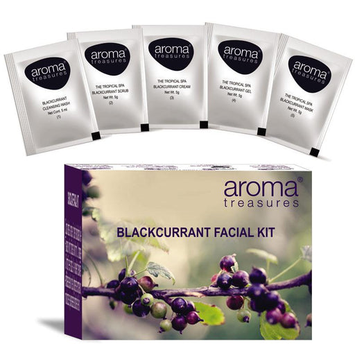 Aroma Treasures Blackcurrant Facial Kit - For All Skin Type - Local Option
