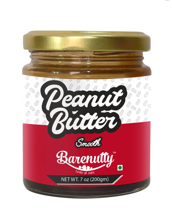 Barenutty Vegan White Peanut Butter Smooth 200 gm - Local Option