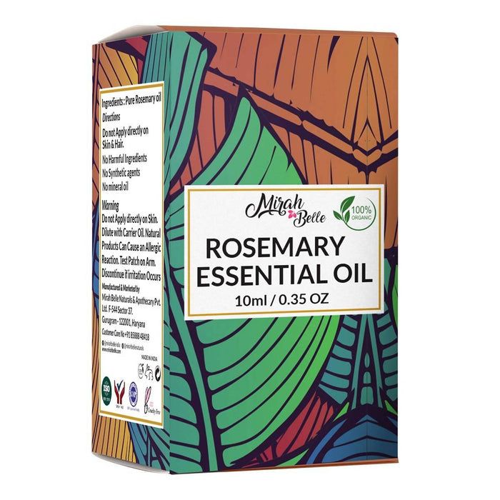 Mirah Belle - Organic and Natural - Rosemary Essential Oil - Vegan and Cruelty Free, 10 Ml - Local Option