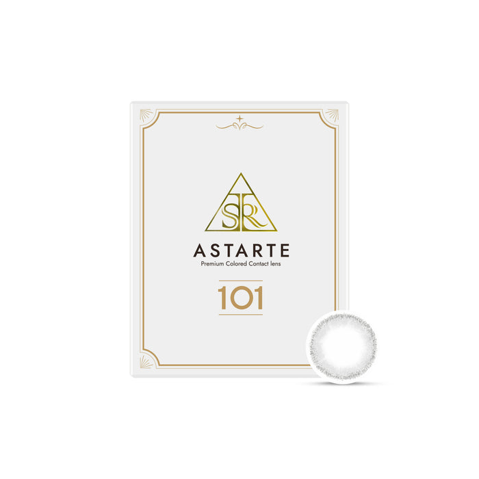 ASTARTE 101 Premium Monthly Colored contact lenses (White small pack)