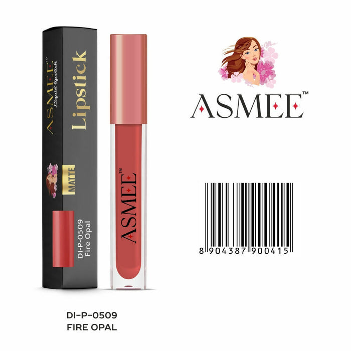 Asmee Liquid Matte lipstick-Fire Opal