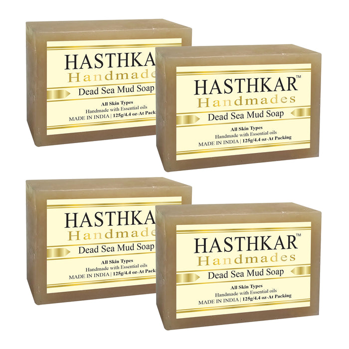 Hasthkar Handmades Glycerine Dead Sea Mud Soap-125gm