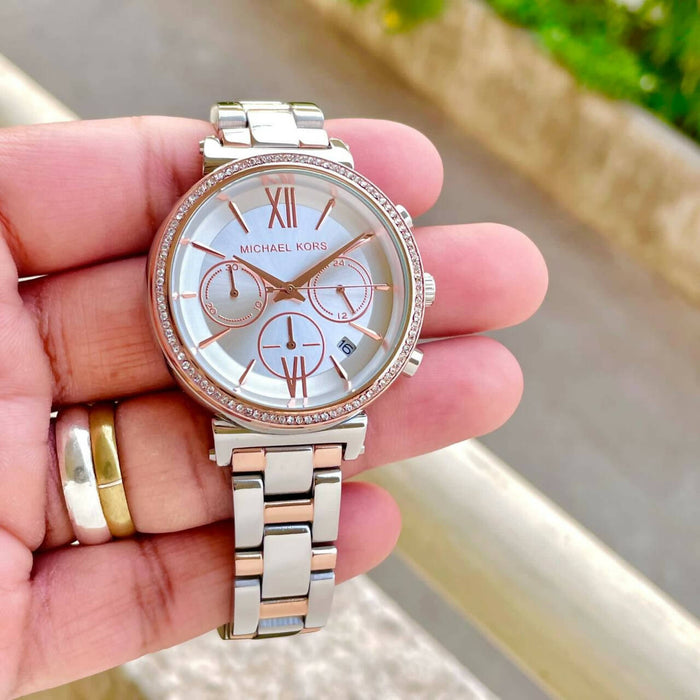 Michael kors women's chronograph watch