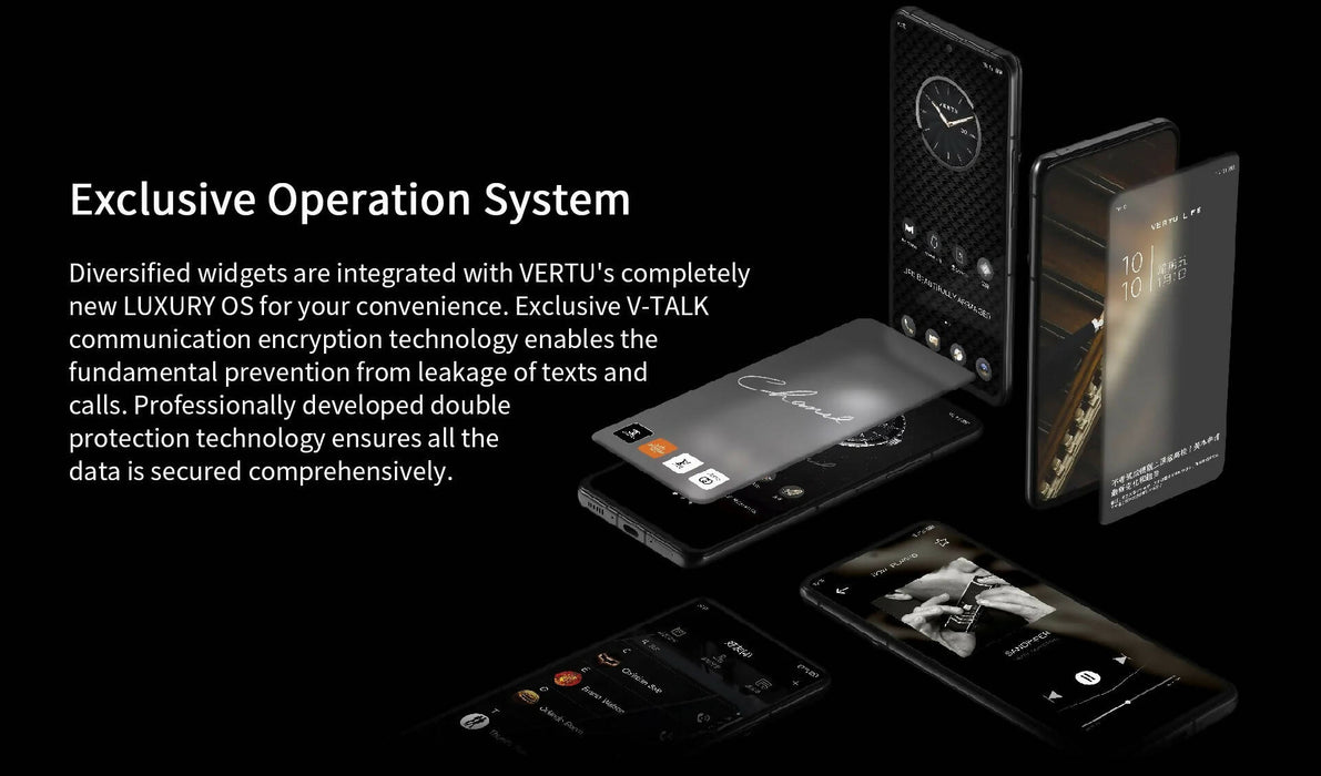 Vertu 5G Jade Black Leather Luxury Mobile Phone ( PRE ORDER)