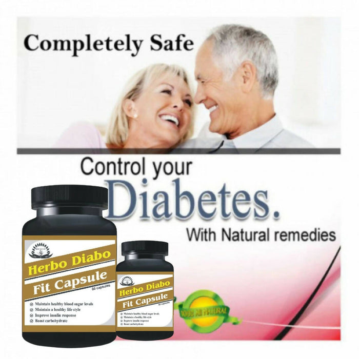 Herbo diabo fit capsule | Ayurvedic anti diabetes medicine| Helpful in diabetes | 60 Capsules