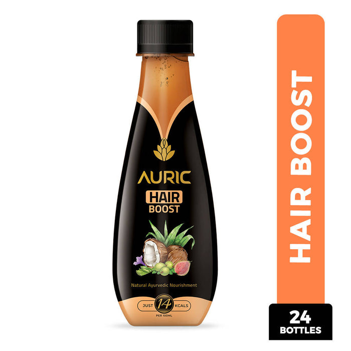 Auric Hair Care Drink | Natural Ayurvedic Juice for Hair Fall- 24 Bottles