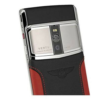 VERTU Signature Touch Bentley Silver Leather Luxury Smartphone