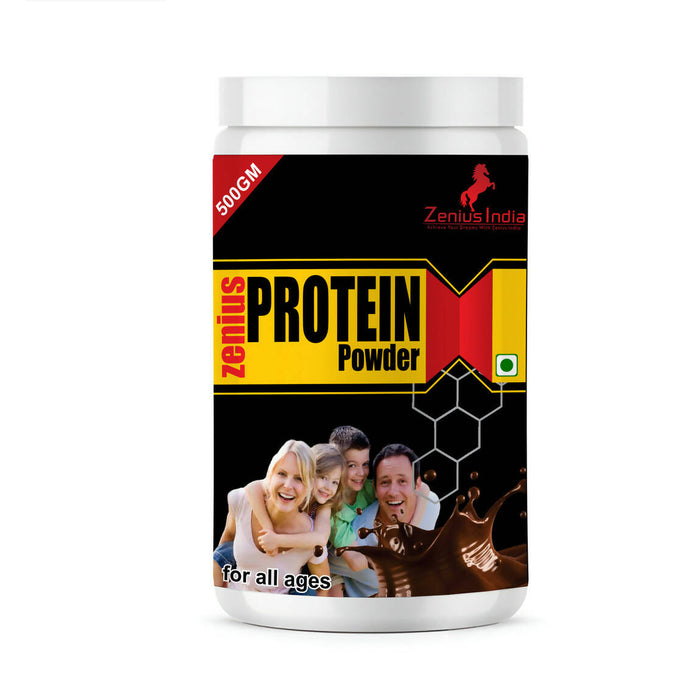 Protein supplements - protein shake - energy booster supplement | Zenius Protein 500gm Powder