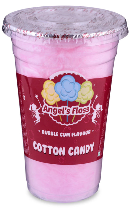 Angels Floss - Cotton Candy's - 30 gm Each - Pack of 6 (2 Bubble Gum + 2 Kaccha Aam + 1 Caramel + 1 Paan)