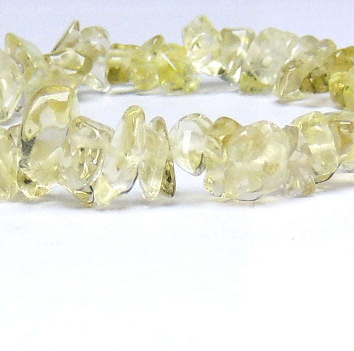 SATYAMANI Natural Energized Original Gemstone Handcrafted Bracelet for Meditation|Chakra Healing|Reiki|Numerology & Astrology| Man|Woman|Boys & Girls (Lemon Quartz)