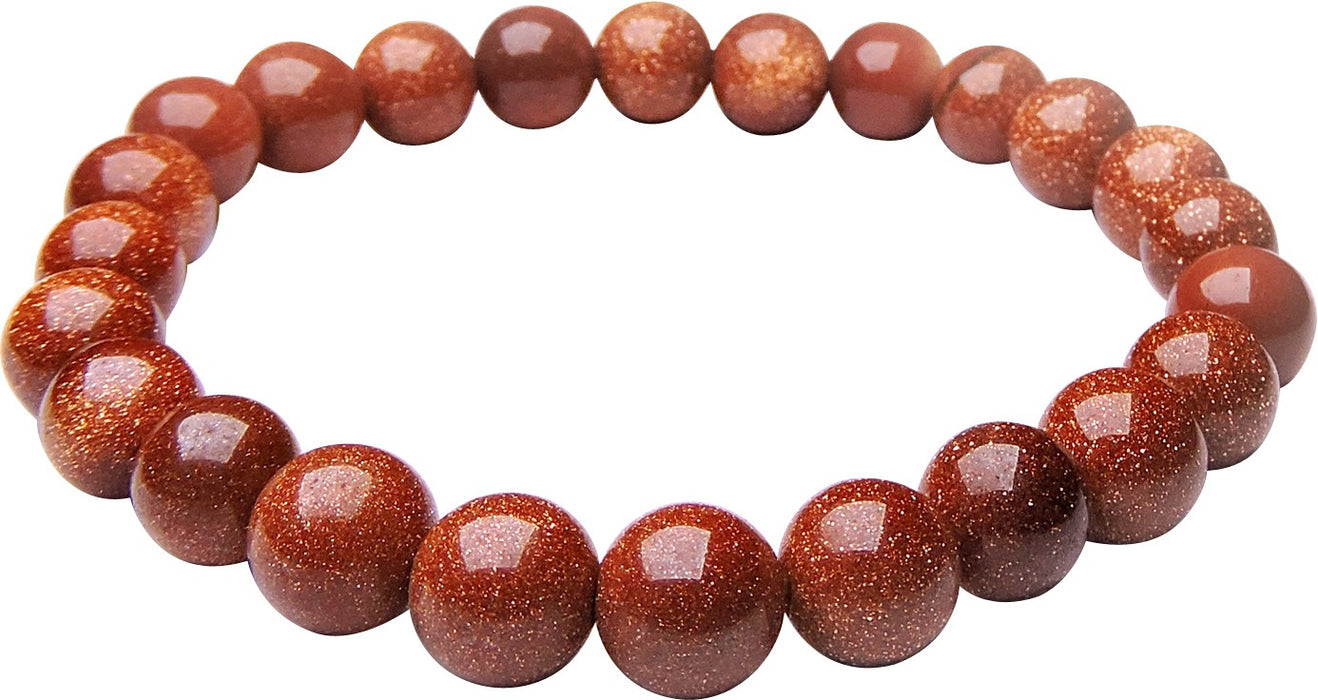 SATYAMANI Natural Energized Original Red Goldstone Bracelet (Pack of 1 Pc.)