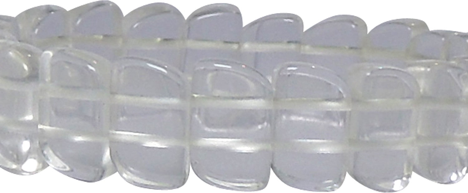 SATYAMANI Natural Energized Original Clear Quartz Healing Wave Bracelet for Energy (Pack of 1 Pc.)