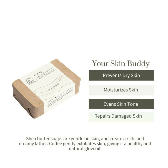 Handmade Body Soap (Shea Butter - Coffee) - 100 g