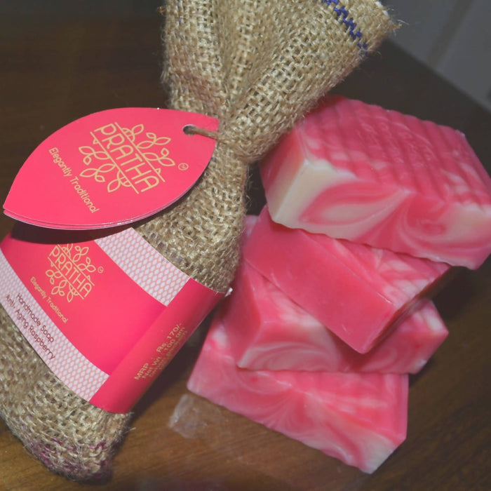 Anti-Aging Raspberry | Cold Process Handmade Soap
