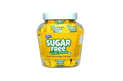 Derby Mango Flavoured Sugar-Free Hard Candies | 100 Candies / 280gm
