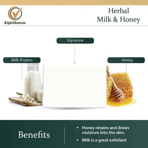 Herbal Milk and Honey Soap - Local Option